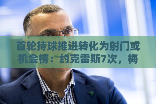 首轮持球推进转化为射门或机会榜：约克雷斯7次，梅西等4将各4次